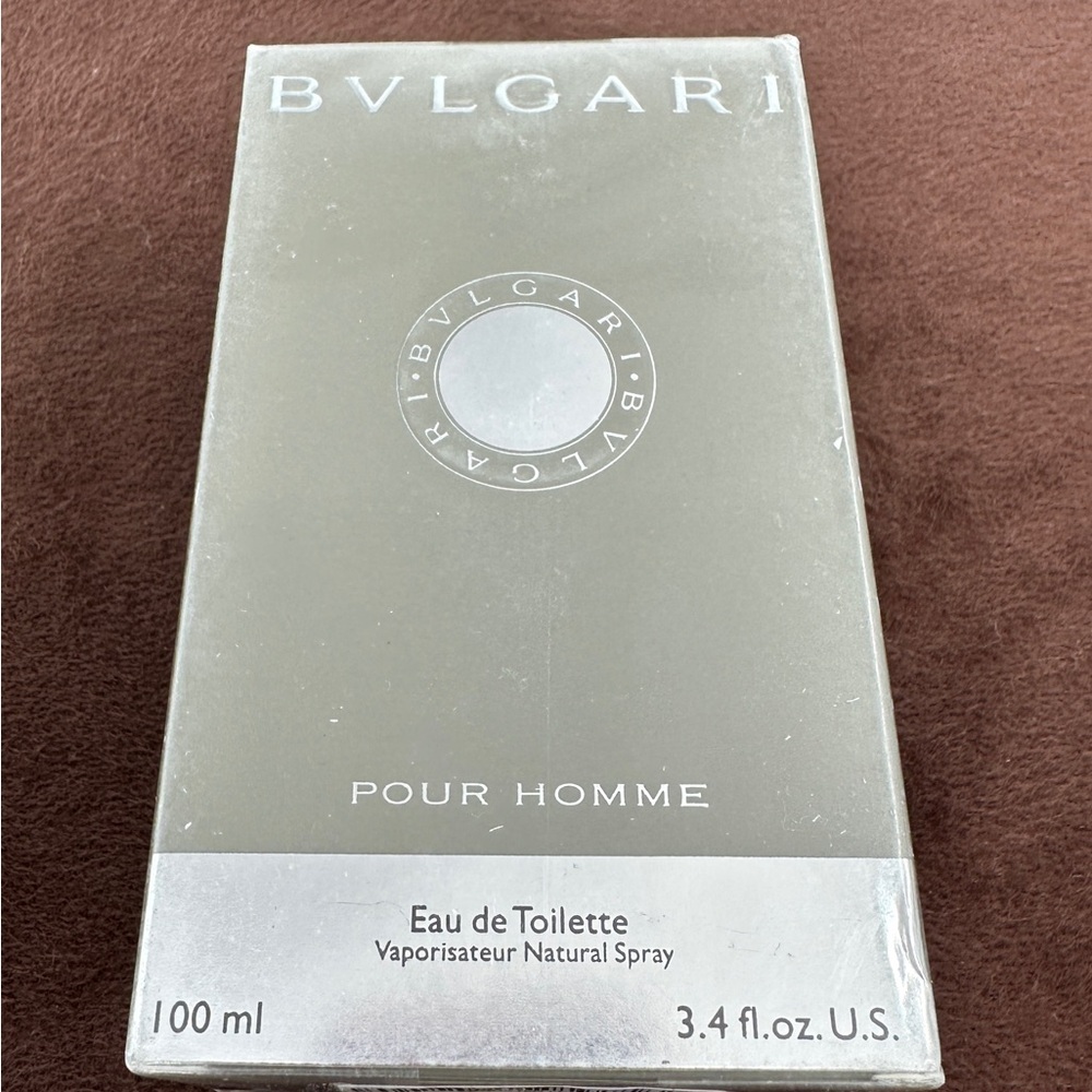 Bulgari Pour Homme Eau de Toilette - Sealed/New 3.4oz. Made in Italy
